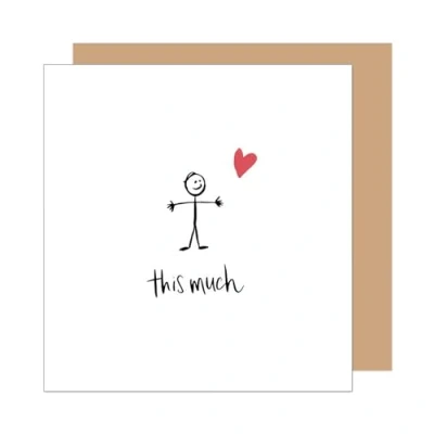 Afbeelding van Edition Seidel GQ382 SW025 Hoogwaardige vierkante verjaardagskaart met envelop voor mannen, vrouwen, vriendin, vriend, partner, liefde en humor