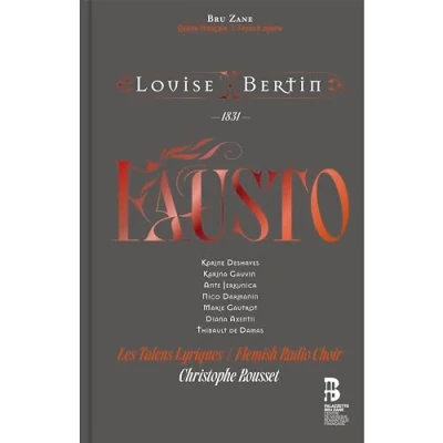Afbeelding van Les Talens Lyriques, Flemish Radio Choir Bertin: Fausto (2 CD)