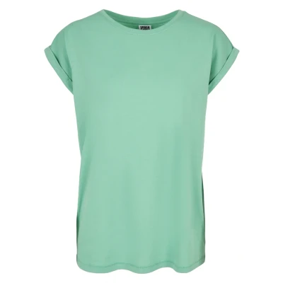 Afbeelding van Urban Classics Extended Shoulder Tshirt basic, Dames, Maat: XS, Freshseed