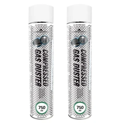 Afbeelding van AABCOOLING Home&amp;Office K1 persluchtspray, 750 ml, 2 stuks, persgasreiniger, voor het reinigen van BE multimedia