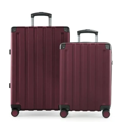 Afbeelding van HAUPTSTADTKOFFER Q Damm Hartschalenkoffer trolley, TSA, 4 rollen, Bordeaux, Kofferset