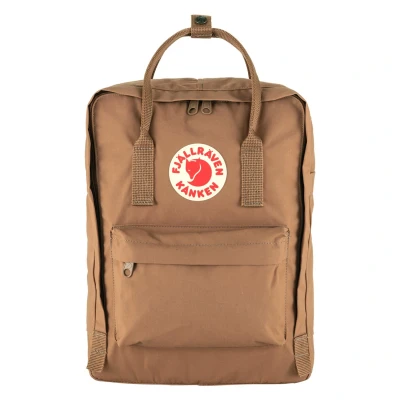 Afbeelding van Fjällräven Kånken Original Rugzak Met Logo Lichtbruin