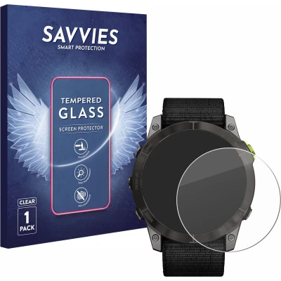 Afbeelding van Savvies Glas Screenprotector voor Garmin Enduro 2 Gehard Beschermglas 9H