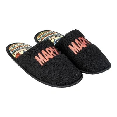 Afbeelding van Slippers Voor in Huis Marvel Zwart Schoenmaat 38 39