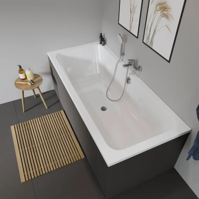 Afbeelding van Duravit D code bad rechthoek 180x80cm duo wit