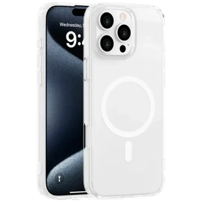 Afbeelding van Just in Case TPU Back Cover Transparant Magnetisch Apple iPhone 16 Pro Max