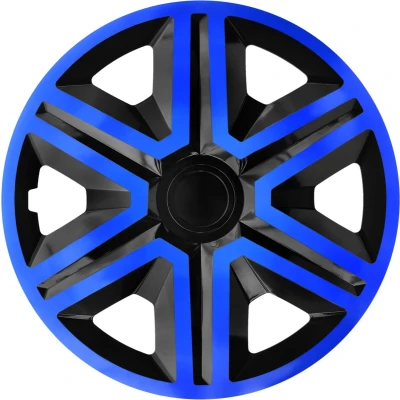 Afbeelding van NRM Wieldoppen 15&quot; Baluw &amp; Zwart set van 4 stuks