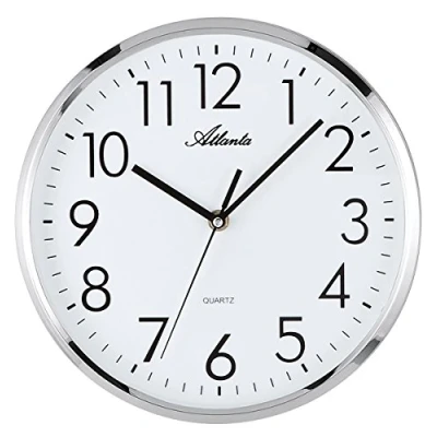 Afbeelding van Atlanta 4315 wandklok Quartz Analoog
