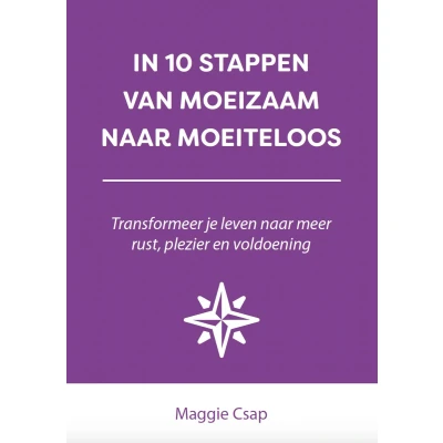 Afbeelding van IN 10 STAPPEN VAN MOEIZAAM NAAR MOEITELOOS