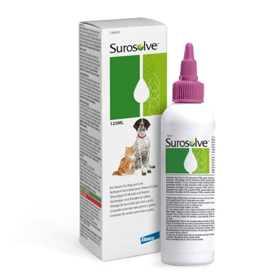 Afbeelding van 2x125ml Surosolve Oorreiniger voor Honden en Katten