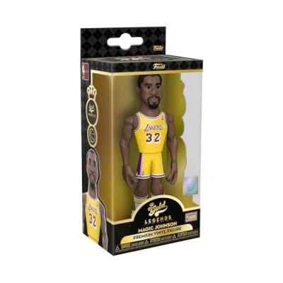 Afbeelding van Funko Gold Legends: NBA Lakers Magic Johnson 5&quot; Premium Vinyl figuur (kans op speciale Chase editie)