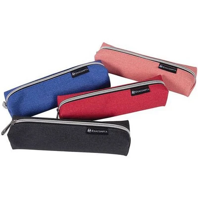 Image de Trousse carrée assorti Wood Lot de 6 Exacompta
