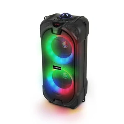 Afbeelding van Esperanza EP157 BT FM LED RGB Luidspreker Zwart 10W (5 h, Oplaadbare batterij), Bluetooth luidspreker,