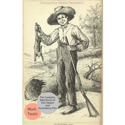 Afbeelding van The Complete Adventures of Tom Sawyer and Huckleberry Finn