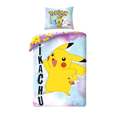 Afbeelding van Pokémon Dekbedovertrek Legend Eenpersoons 140 x 200 cm Katoen