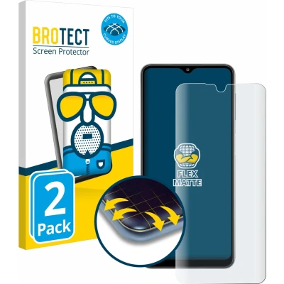 Afbeelding van BROTECT Screenprotector voor Samsung Galaxy A32 5G Folie Beschermfolie matte volledig dekking (2 Stuks)