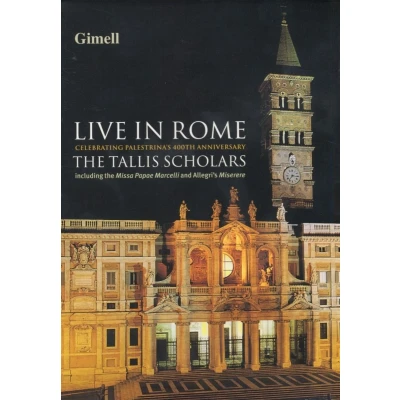 Afbeelding van Tallis Scholars, Peter Phillips Live In Rome (DVD)