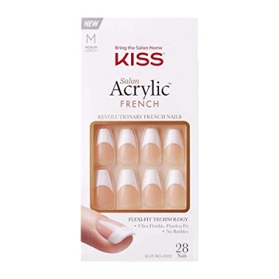 Afbeelding van KISS Salon Acryl French Ik hou van je