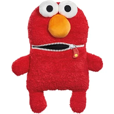 Afbeelding van Schmidt Spiele Zorgenvriendje Elmo , Knuffeldier van Sesamstraat
