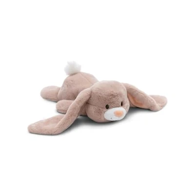 Afbeelding van NICI Fjella Konijn 45 cm in ontspannen ligpositie, bruin knuffeldier, schattig pluche dier om te knuffelen, spelen, voor kinderen en volwassenen, een geweldig cadeau idee, 61328