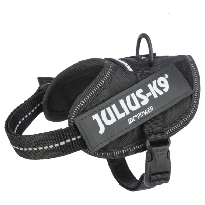 Afbeelding van Julius K9 Idc Power Harnas/Tuig Voor Labels Zwart BABY 2/35 43 CM (70942)