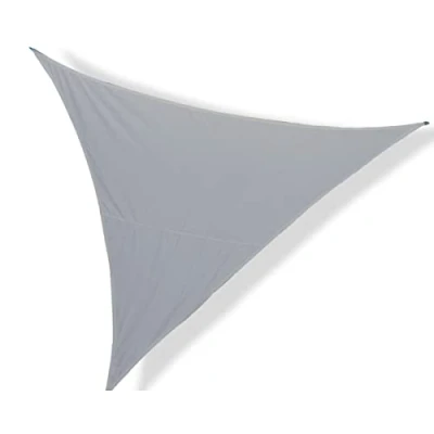 Afbeelding van Zonnetent Grijs 5 x cm Driehoekig