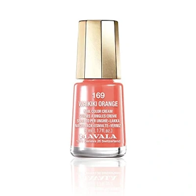 Image de Mavala Mini Color Vernis à Ongles Crème 5 ml Couleur : 169 Waikiki Orange