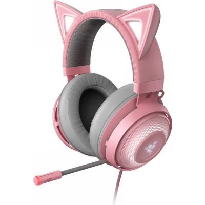 Afbeelding van Razer Kraken Gaming Headset Kitty Edition PC Roze