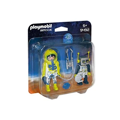 Afbeelding van Playmobil 9492 Duopack Astronaut en robot