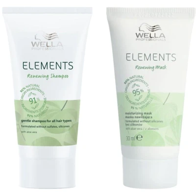 Afbeelding van Wella Elements Renewing Travel Kit bundel/set/pakket