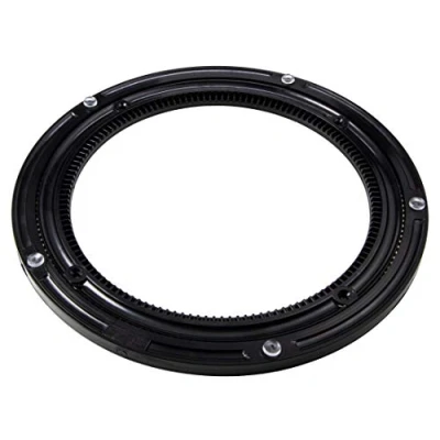 Afbeelding van Gedotec 360 draaibaar beslag voor zware lasten Ø 280 mm draaiplateau van zwart kunststof drukkogellagers maximale belasting 200 kg draaibare ring het schroeven meubels 1