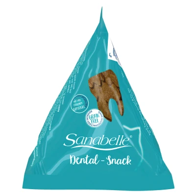 Afbeelding van 12x20g Dental in Piramide Sanabelle Kattensnacks