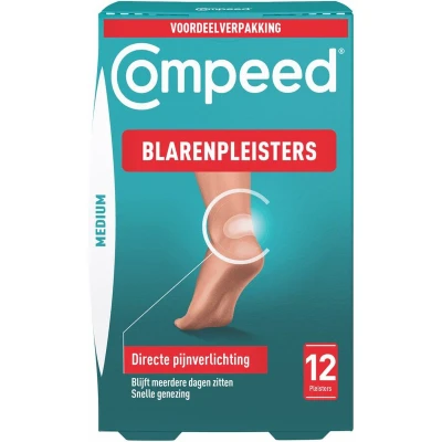 Afbeelding van Compeed Blarenpleister Medium Hiel 12 stuks