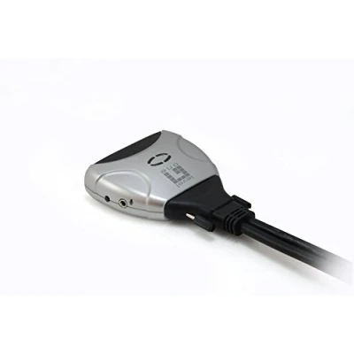 Afbeelding van LevelOne KVM 0260 / audioschakelaar 2 x audio desktop
