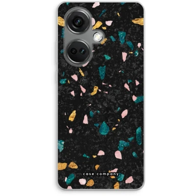 Afbeelding van Case Company® hoesje geschikt voor OnePlus Nord CE 3 Terrazzo N10 Soft Cover Telefoonhoesje Bescherming aan alle Kanten en Schermrand