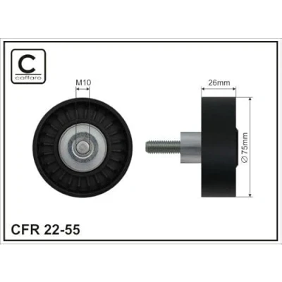 Afbeelding van CAFFARO 22 55 Geleiderol