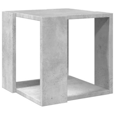 Image de vidaXL Table basse gris béton 32x32x30 cm bois d&#039;ingénierie848146