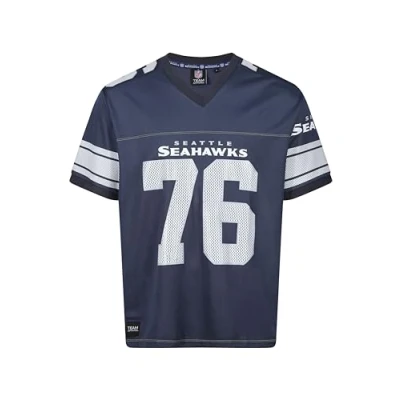 Afbeelding van Recovered NFL T shirt jersey Amerikaans voetbalshirt supportershirt teamlogo zomer logo oversized