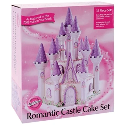 Afbeelding van Romantische Castle Cake Set by Wilton