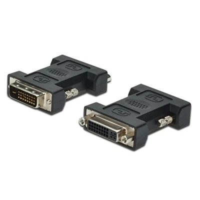 Afbeelding van Digitus AK 320502 000 S DVI Adapter [1x stekker 24+1 polig 1x bus 24+5 polig] Zwart