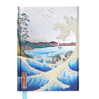 Afbeelding van Hiroshige The Sea At Satta (Foiled Journal)