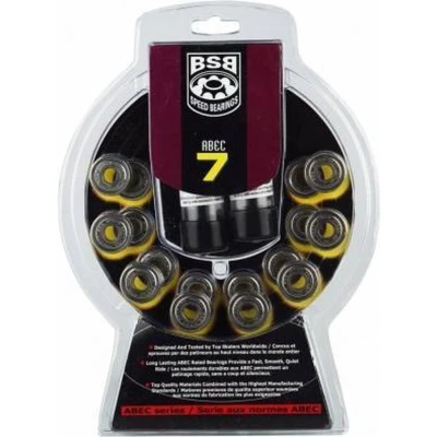 Afbeelding van BSB ABEC7 Lagers 16 pack Zilver Skate Accessoires
