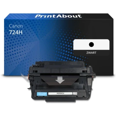 Afbeelding van Huismerk Canon 724H Toner Zwart Hoge capaciteit