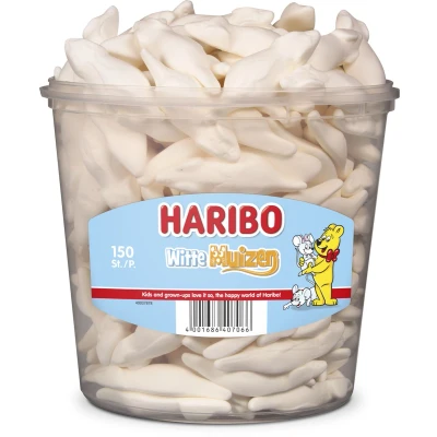 Afbeelding van Haribo Witte Muizen 150stuks
