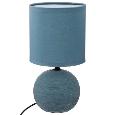 Afbeelding van Tafellamp Timeo Blauw 25 cm x 13