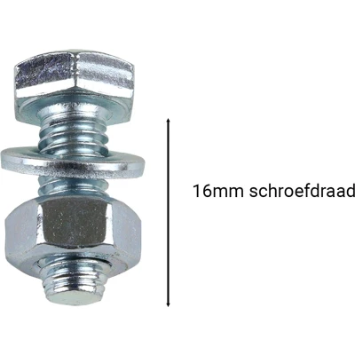 Afbeelding van Wovar Tapbouten Verzinkt M6 x 16 mm 200 stuks