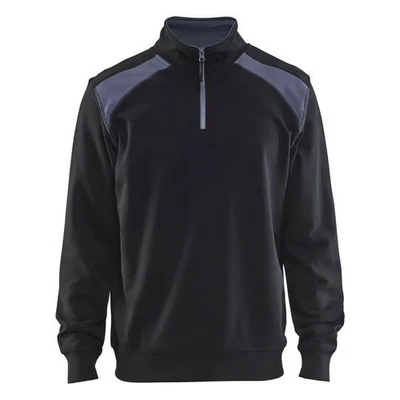 Image de Sweat de travail col camionneur bicolore Blåkläder