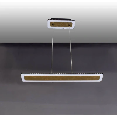 Afbeelding van ECO Light SOLARIS 9052 S GO LED hanglamp 45 W Goud, Zwart