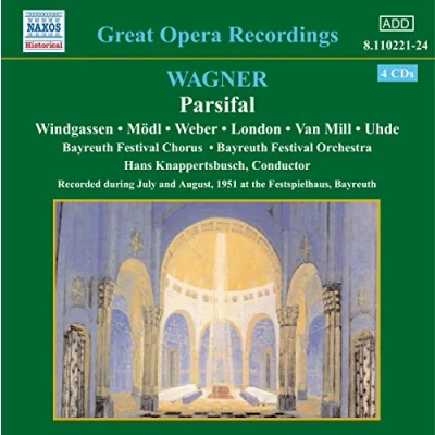 Afbeelding van Bayreuther Festspiele Orchestra, Hans Knappertsbusch Wagner: Parsifal (4 CD)