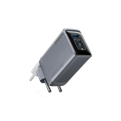 Afbeelding van Anker Prime oplader, USB C 100 W, 3 poorten, opvouwbaar, compact, wandlader voor MacBook, iPad, iPhone modellen 16, S24/S23 en meer